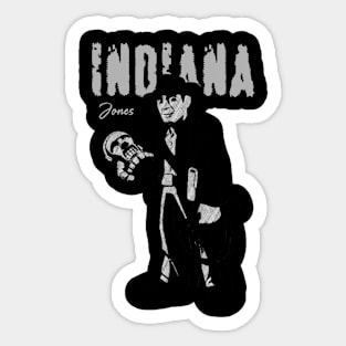 indiana jones Sticker